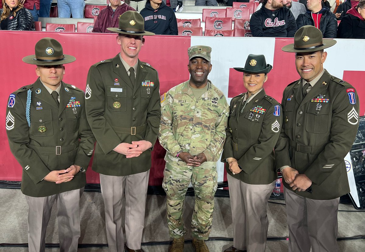 South Carolina honors their Medal of Honor Recipients and Military Service at the USC Military Appreciation Day Game against Tennessee