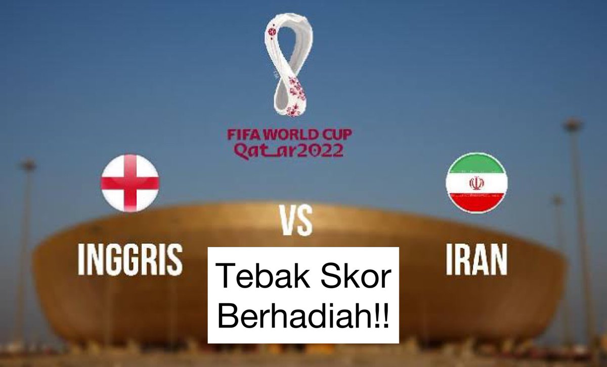 nalynqisx's tweet photo. Tebak Skor #FIFAWorldCup  
Inggris VS Iran

Berhadiah 50k dibagi 2 orang (Gopay)

Contoh Rep: 
 Inggris 3-0 Iran #KuisBolaPildun 

Syarat:
- Follow @BolaBolaAja 
- RT dan like tweet ini 
Ditutup saat kick off!

#PialaDunia2022 #RIPLEGEND Vidio Offside Maguire Bangga Banget https://t.co/Zymb7eYT25