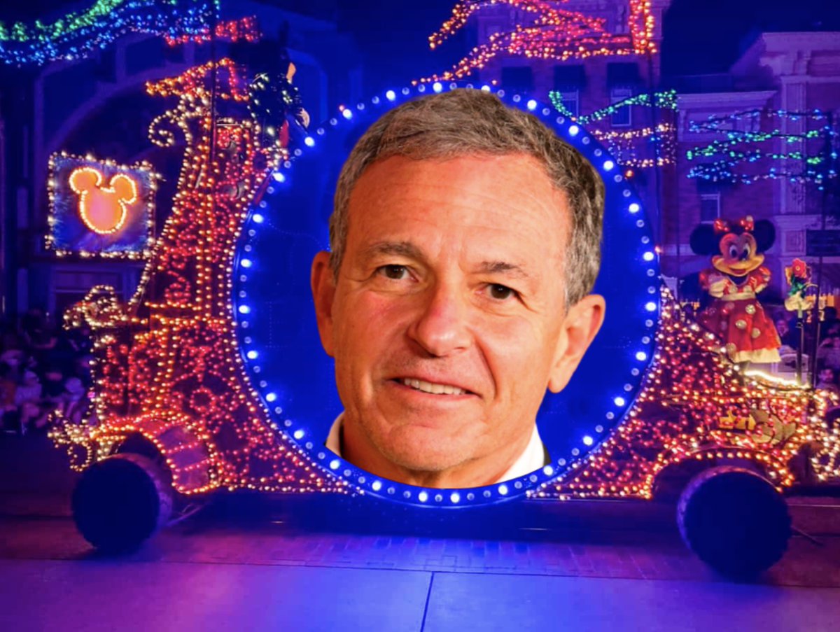 Disney says Iger is returning for two years. Don't miss your last chance to see him as CEO before he glows away forever.