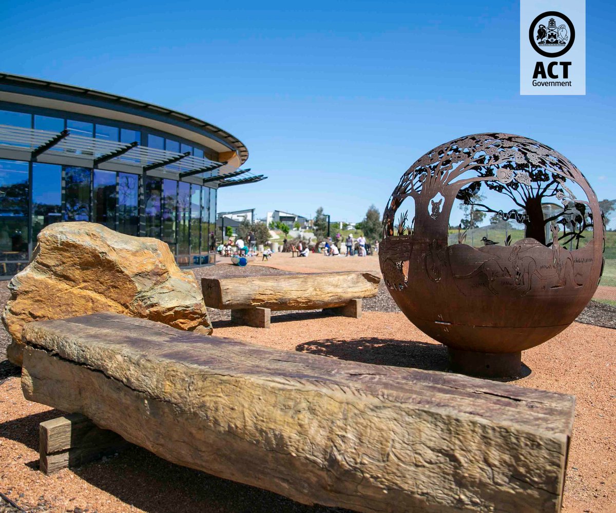 actgovernment's tweet photo. Introducing Wildbark at @MulligansFlat, Canberra’s newest nature-based learning centre, aiming to inspire all ages to care for Australian landscapes and wildlife.  
Read more: https://t.co/3KRQ7VcMDB https://t.co/qkMvOyVL27