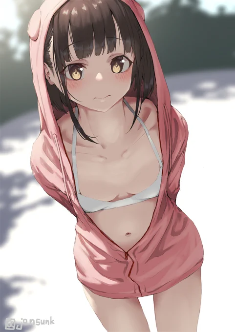 耳付き可愛くない・・?? 