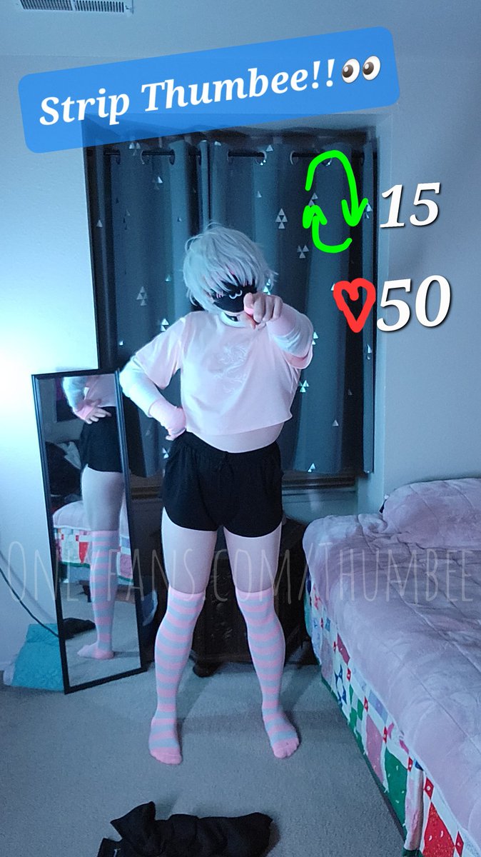Thumbee4's tweet photo. Haha! Jokes on you I was wearing short shorts under my skirt!! 🤭💙🤍🤪 (told you I wouldn't make it easy) #thumbee https://t.co/l4r2sjl0Wi