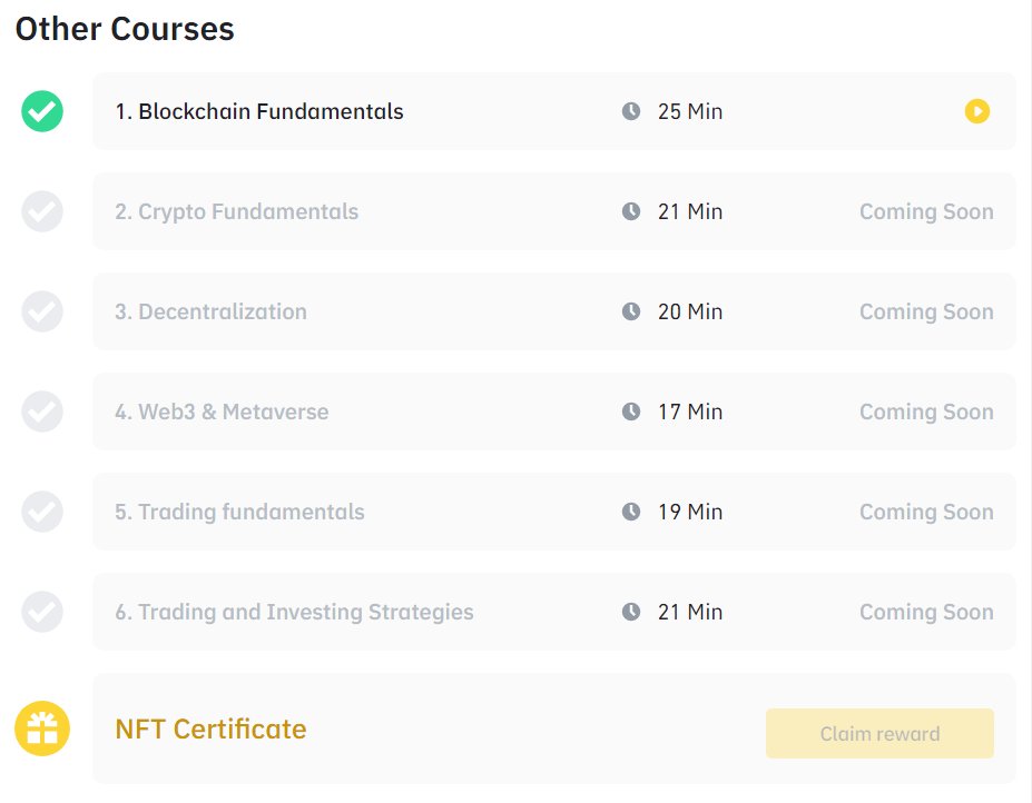 HuyLe_HC's tweet photo. 🔥 Hướng dẫn Claim NFT Certificate trên @binance [Phần 1]

Hiện Binance đang mở quiz, sau khi làm hết 6 Phần sẽ nhận được Certi chính chủ của Binance 

Chắc là sắp tới sẽ có trò cho ae mình chơi đây. Hàng Binance thì cứ chiến thôi 👇 https://t.co/lqIRzBgkKf