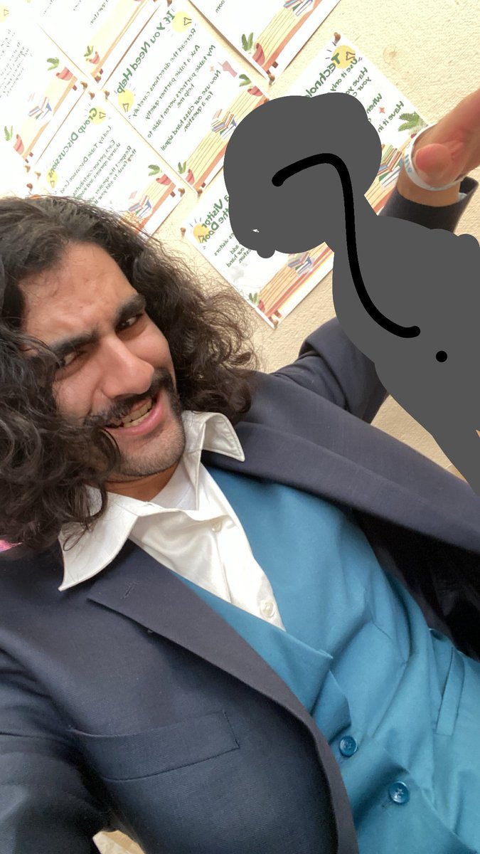 Roi Noy has been programmed into this photo since he isn’t here, but luckily for him, he can take his skills in coding and apply them to new position of Machshev for 2022-23 winter term board!