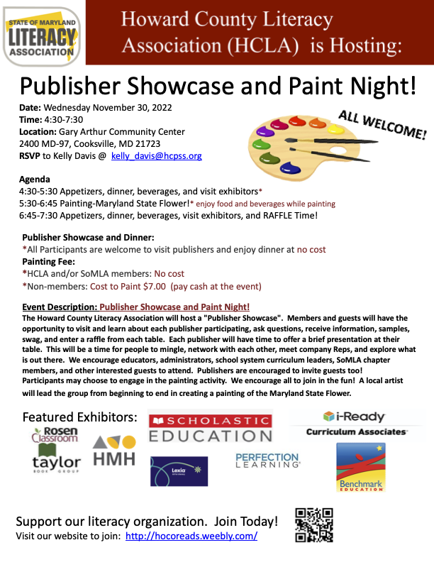 Frederick County Literacy Chapter tweet media