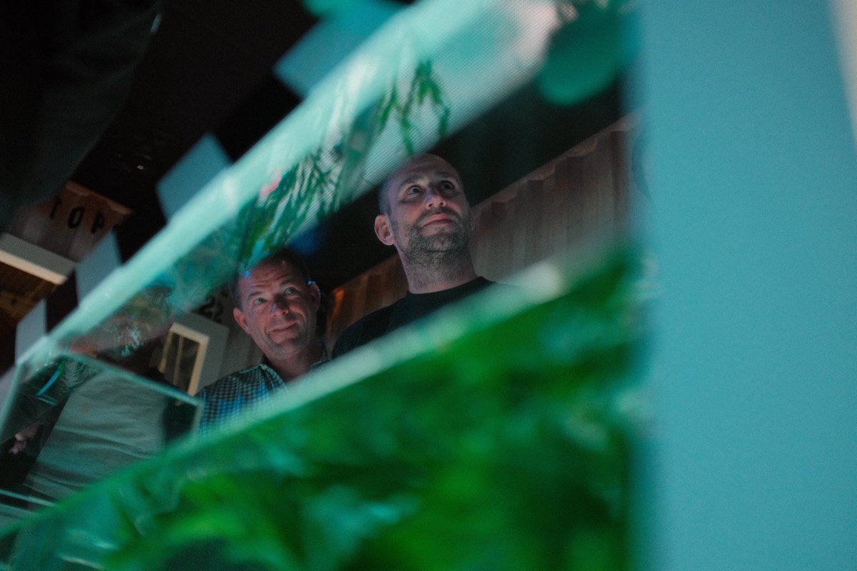 Great to have <a href="/michaelrubin/">Michael Rubin</a> &amp; <a href="/MikeMahan/">Mike Mahan</a> out on the dock to recover their 1952 exclusive #ComplexCon packs!