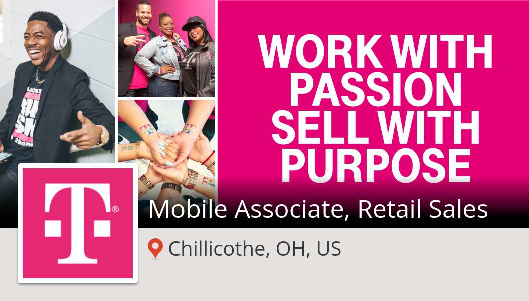 Mobile Associate, Retail Sales needed in #Chillicothe, apply now at T-Mobile Careers! #job app.work4labs.com/w4d/job-redire… #BeMagenta