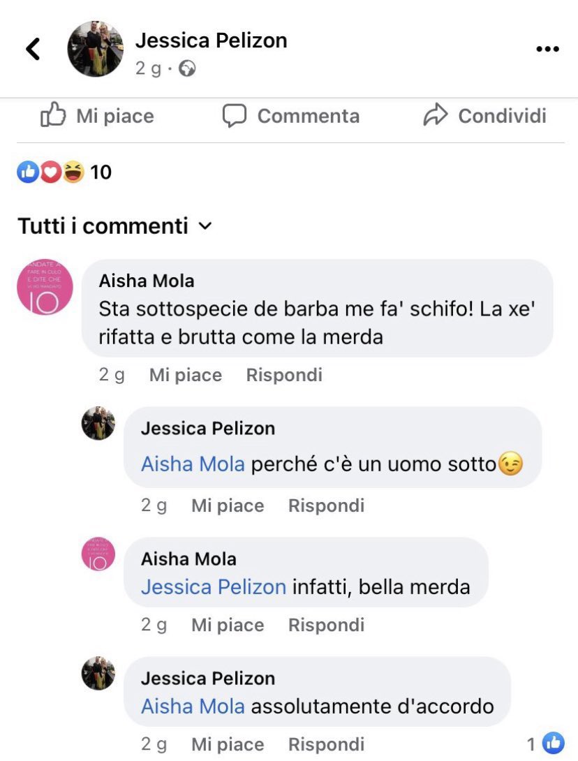 OdaliscaQueen's tweet photo. @Ale74226567 @LelloPani @cri_quaranta @NervosaSempre @alessia_____3 @GrandeFratello Sei ridicola e invidiosa come quel trans di elenoire..
Tornatene a casa, nikita è solo per le persone forti… come me 😍

Se pensi che nikita voglia “atteggiamenti buoni” allora guarda come scriveva sua sorella.
Lei vuole che ci scateniamooo, FORZA NIKITAAA 😍 https://t.co/0d6KWGmRKR