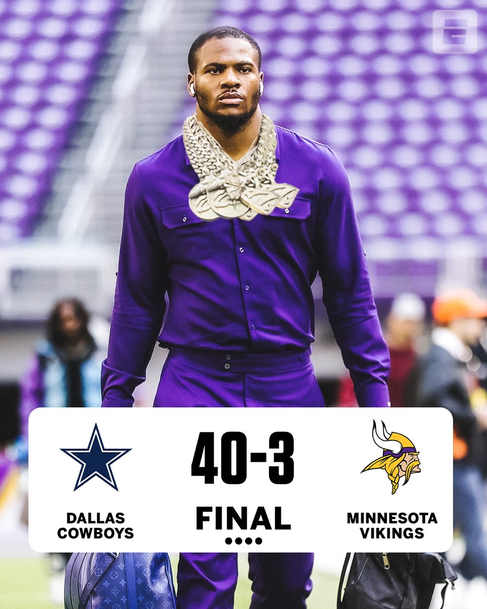 Micah Parsons and the Cowboys ICED the Vikings in Minnesota ❄️