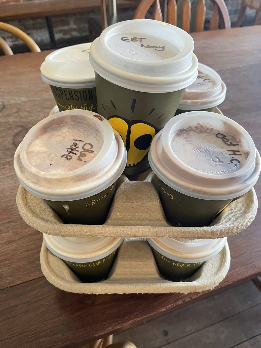 Well-being week coffee for our staff. #wellbeing #thanksgoodbrothercoffee <a href="/nswppa/">New South Wales Primary Principals’ Association</a>