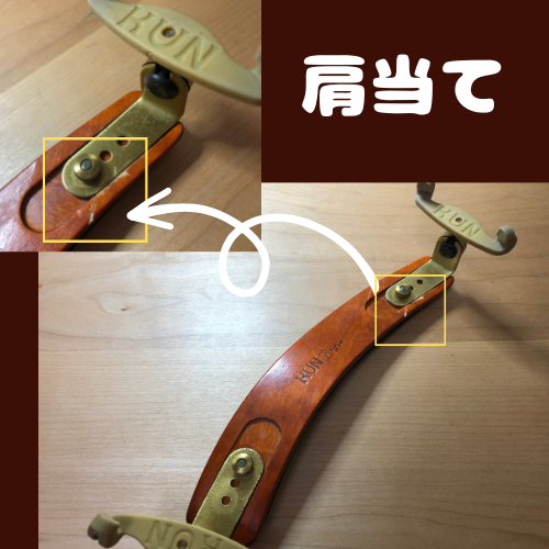 aobeco_art's tweet photo. 超レアケースですが・・バイオリン用の肩当て（15年以上使用）にヒビが入ってしまったので、土台部分を3Dプリンターで自作してみました。急場はしのげそうです😁脚部のパーツはKUNのものを再利用しています。
#Fusion360 #3dプリンター https://t.co/nhVgAFsVRL