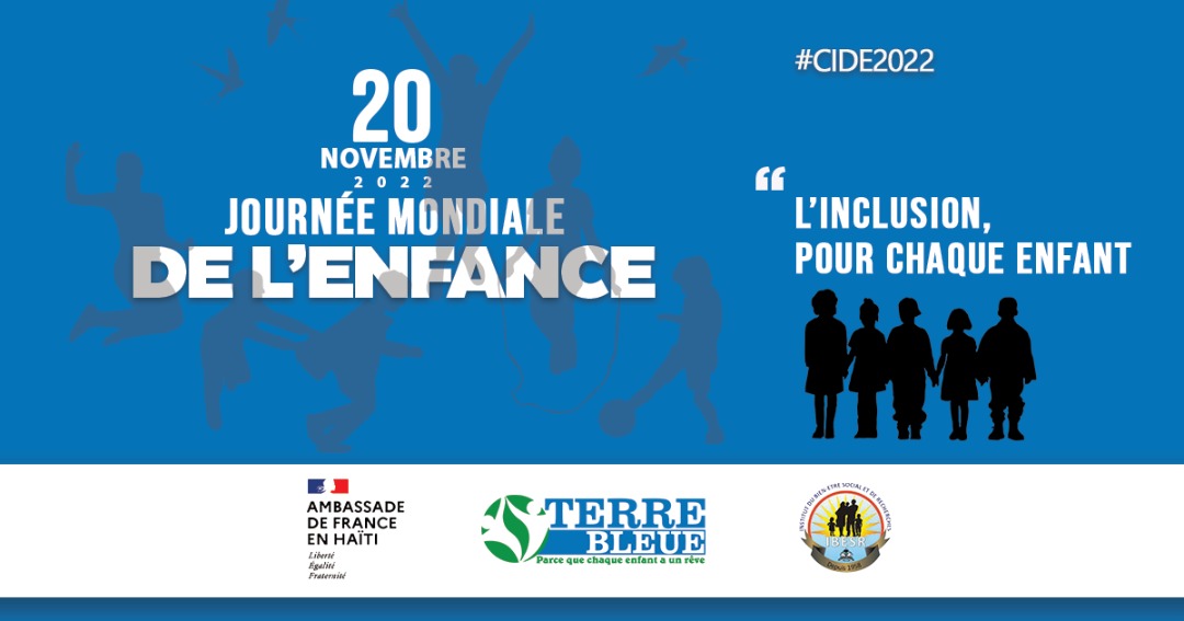 fterrebleue's tweet photo. Le 20 novembre de chaque année, le monde entier célèbre la journée mondiale de l'enfance . Cette date ramène l'anniversaire d'adoption de la Convention internationale relative aux droits de l’enfant par l'assemblée générale de l'ONU en 1989.
@ambafranceht

#CIDE
#ChildrensRights https://t.co/ca6yyWfURl