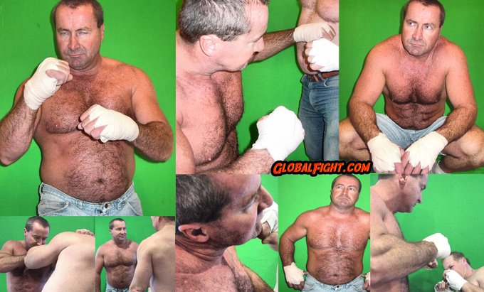 Musclebear Fighter VIEW THE VIDEO from this shoot on his page https://t.co/QKEcgtKNV0   --  #musclebear