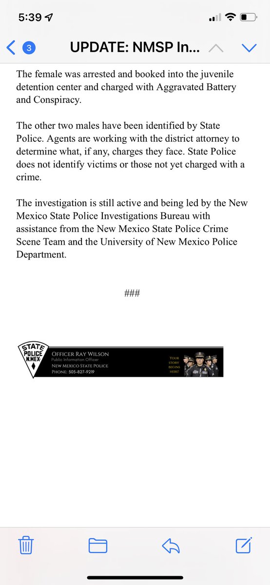 UNM shooting update
