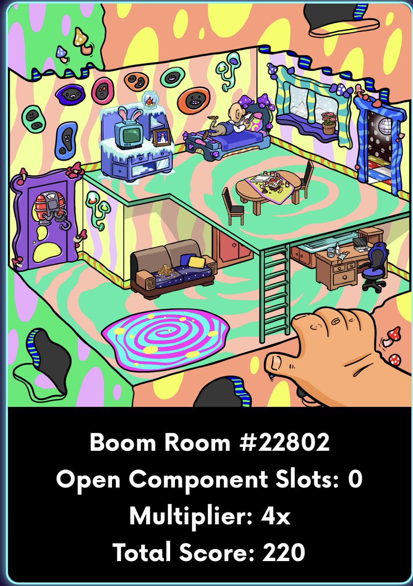 bradjohnson1024's tweet photo. Trippy Palace coming together, these other 2 are slumin’ it but will have to do until next upgrade. Might have to sit on these other 8 Rooms, this habits expensive 😂 #CroFundMe #CroFam #GetDaFudOuttaHere @BoomerSquadNFT1 #1Project Hands Down https://t.co/Fyo80fEDQK