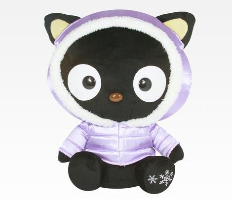 sanriodaily's tweet photo. chococat ready for winter 💫 https://t.co/eMRiT3U21n