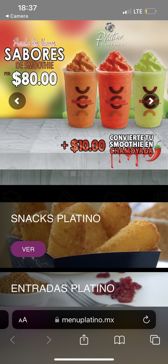 fedevonson's tweet photo. @cinemex  no puede ser que no tengan una opcion en el menú sin carbohidratos!!! 
QUE TRISTE, carajo con #México y #latam, les ayudo a hacer un menú https://t.co/543xcGKTht