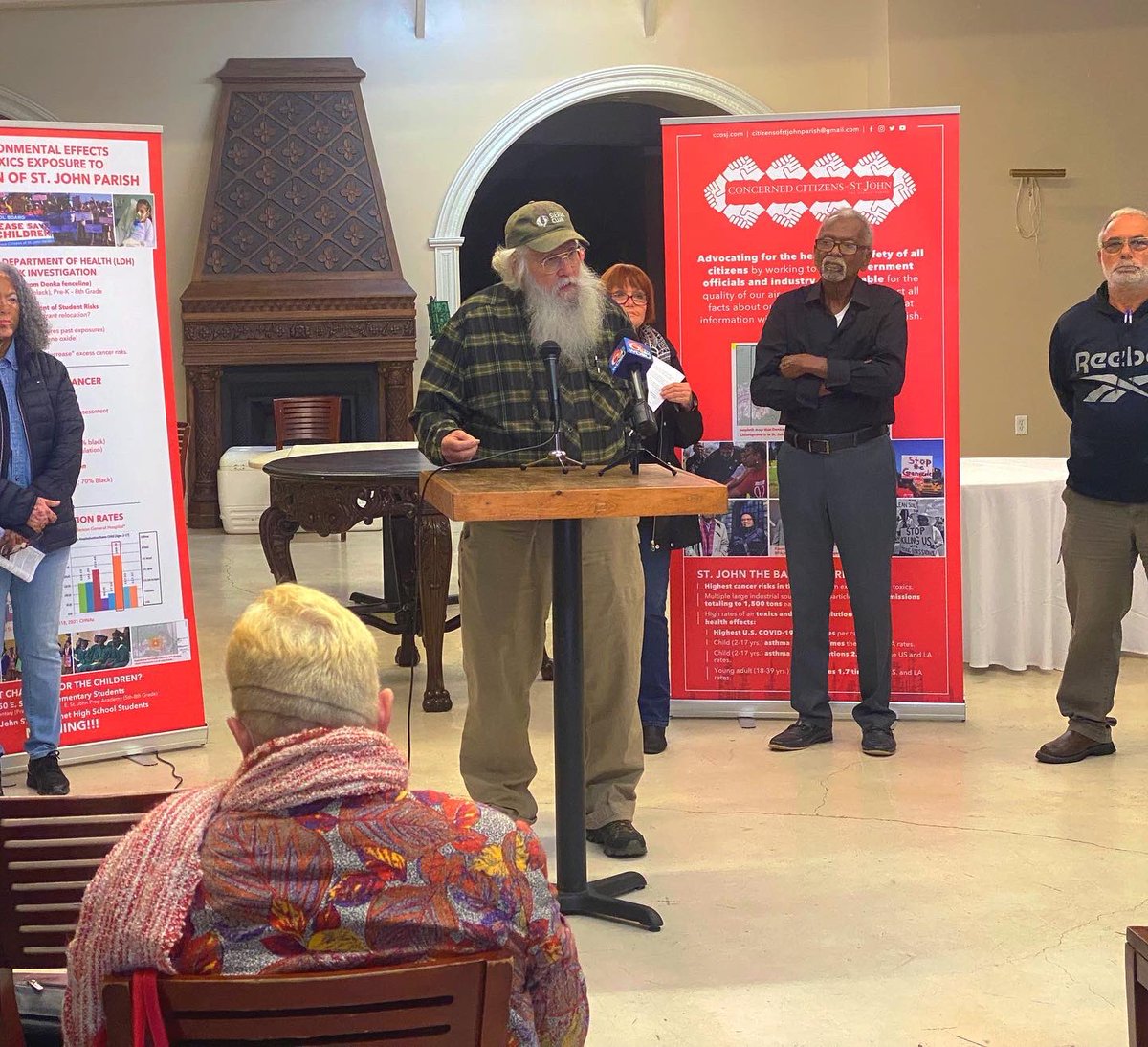 CCOStJohn's tweet image. We held a press conference to demand action &amp;amp; accountability for an end to the improper disposal of hazardous &amp;amp; contaminated waste with high levels of the cancer-causing chloroprene.

#canceralley #stjohnthebaptist #cancersucks #louisiana #environmentaljustice #epa #petrochemical