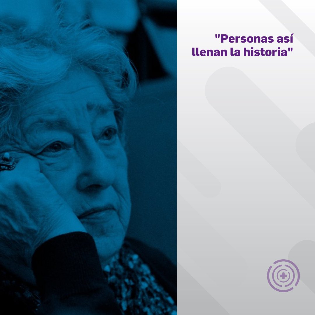 Hoy celebramos tu vida, Hebe, puesta al servicio de la lucha por el respeto de los derechos humanos. 
Gracias por enseñarnos a nunca bajar los brazos.