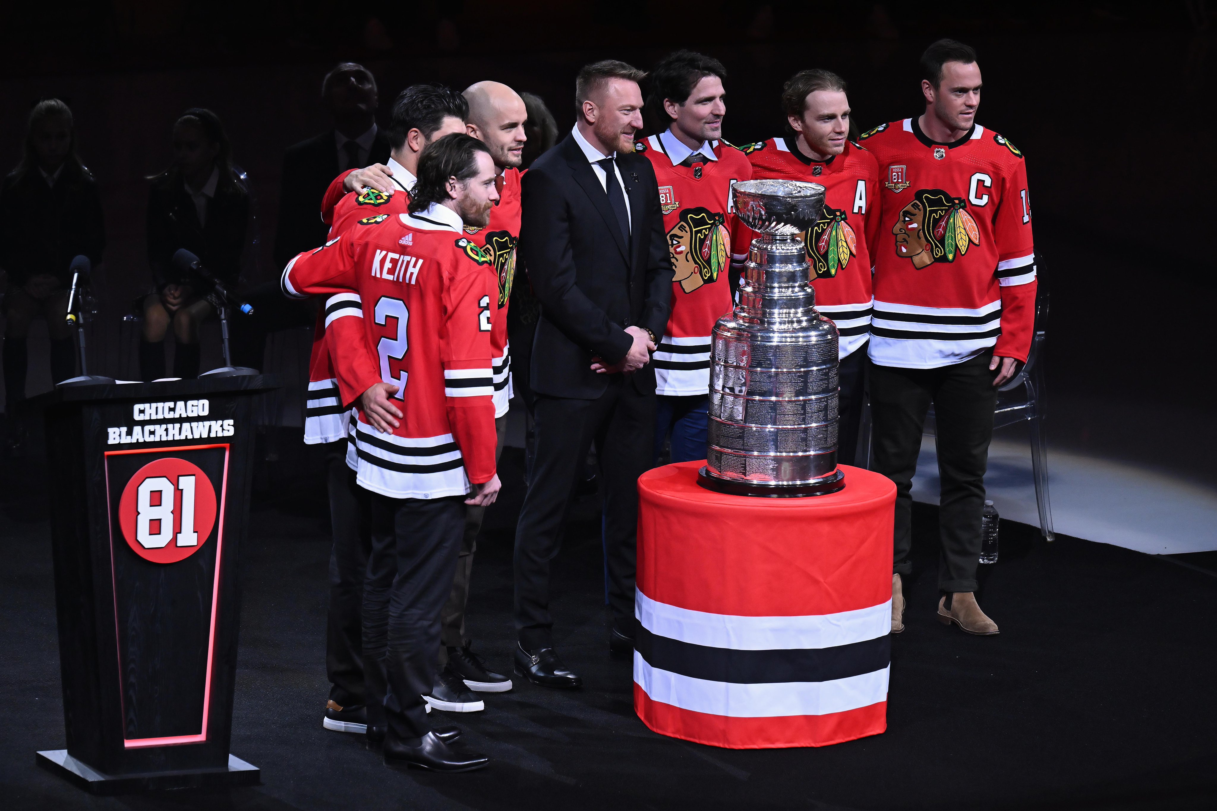 Blackhawks jersey-retirement power rankings: Who will join Marian Hossa in  the United Center rafters? - The Athletic