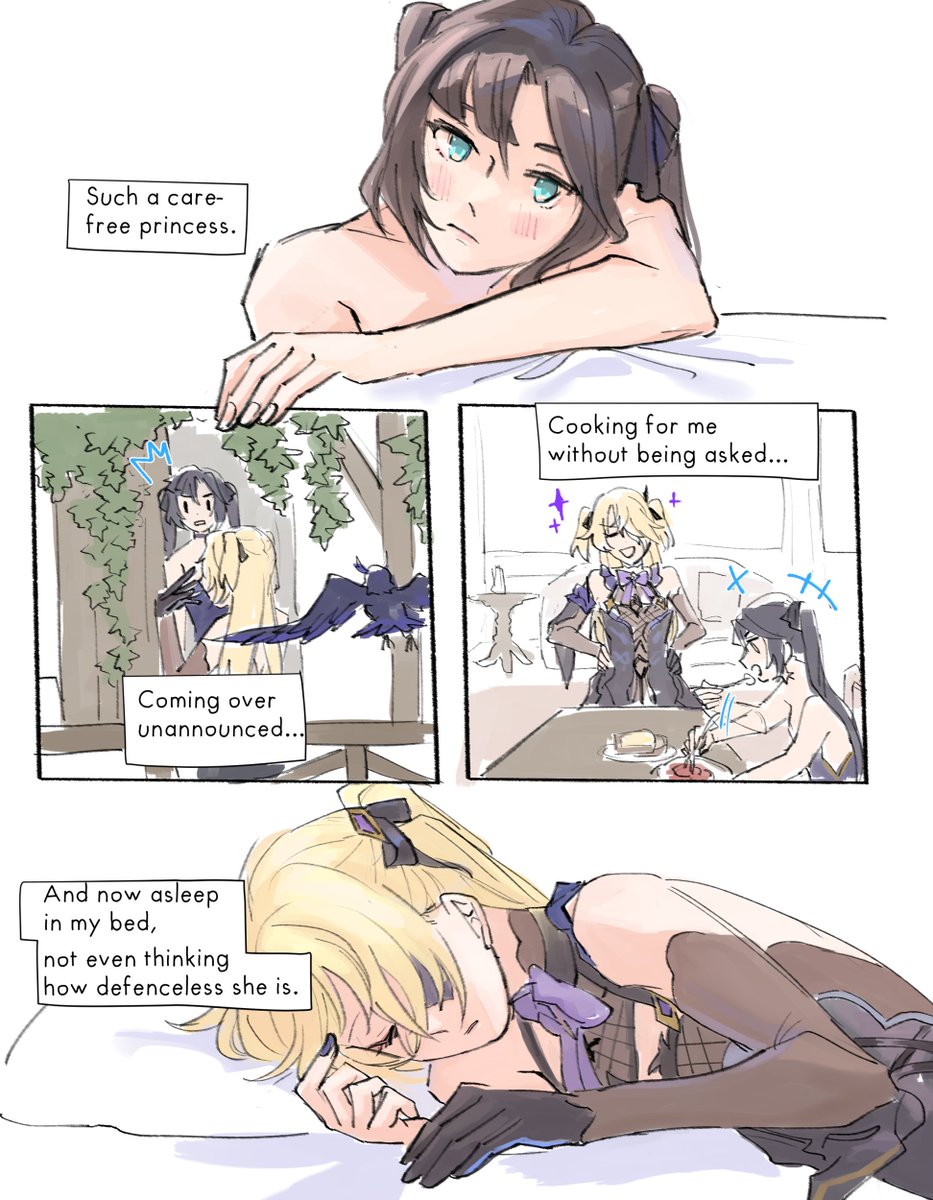 lezzcargot's tweet photo. [monafischl] 'misunderstanding' (1/2) https://t.co/vLlxH1UFQK