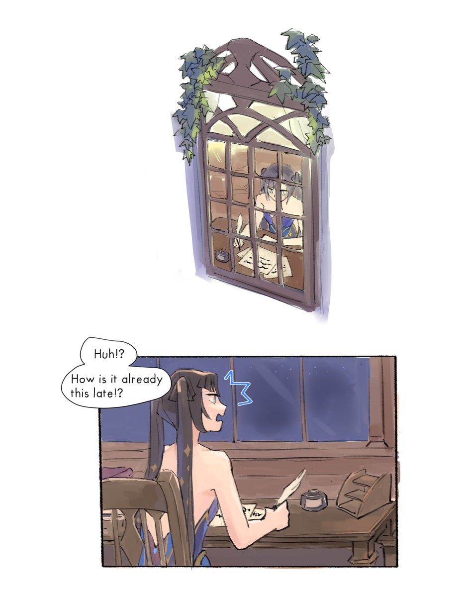 lezzcargot's tweet photo. [monafischl] 'misunderstanding' (1/2) https://t.co/vLlxH1UFQK
