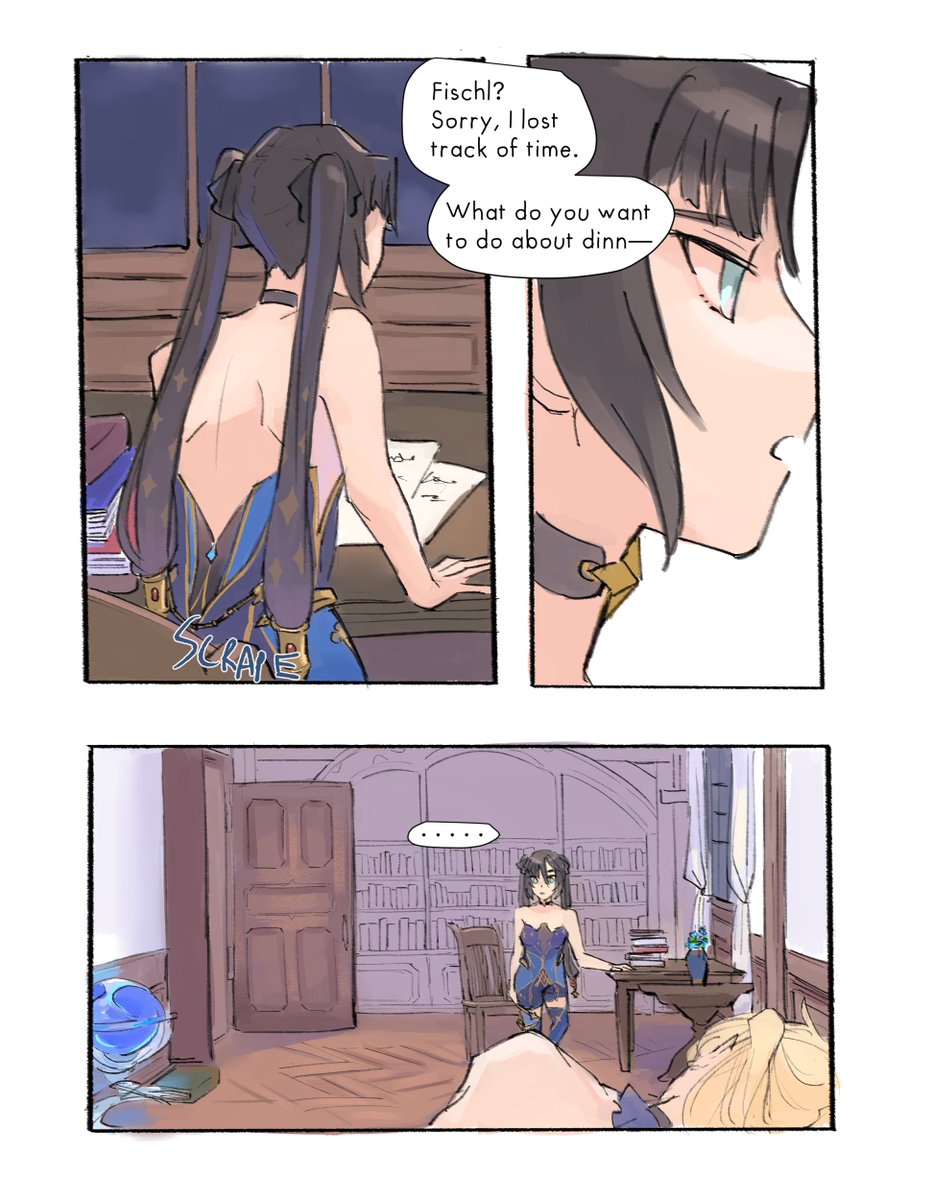 lezzcargot's tweet photo. [monafischl] 'misunderstanding' (1/2) https://t.co/vLlxH1UFQK