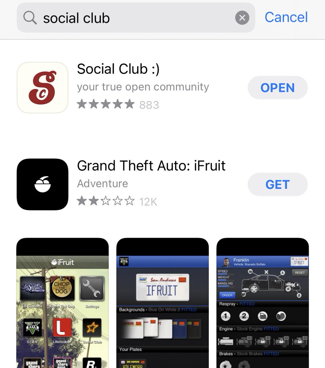 Find us easily on the App Store !