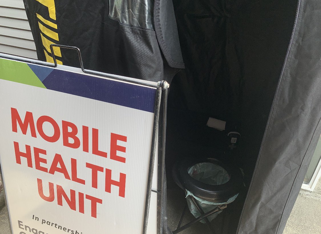 Due to the inequitable access to toilets, we provide sanitary washrooms through our Mobile Health Unit and shelter site. This is decreasing the number of people living without safely managed sanitation and ensures healthy communities for EVERYONE. 

#WorldToiletDay #publichealth