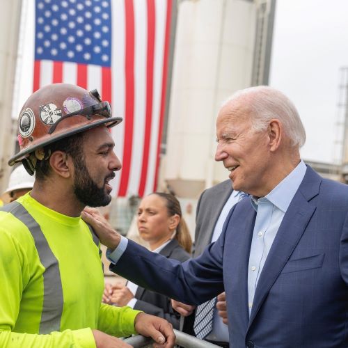 POTUS46Archive's tweet photo. For years, Washington policymakers celebrated “infrastructure week” without ever delivering.
 
Our Administration got it done. https://t.co/Fi26jX215z