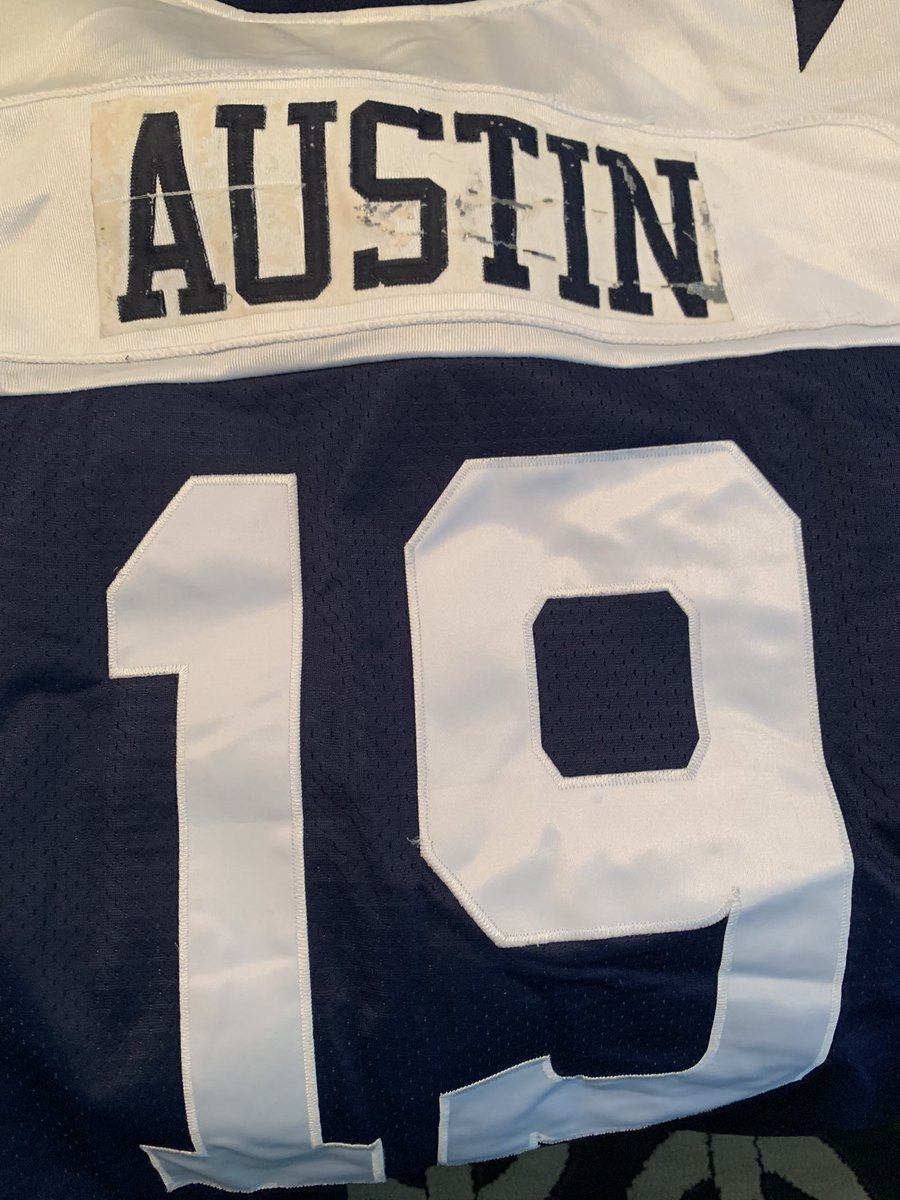 aknovi's tweet photo. Evolution of a #19 jersey. #cowboys #brettmaher https://t.co/Q8SPEBTkJj