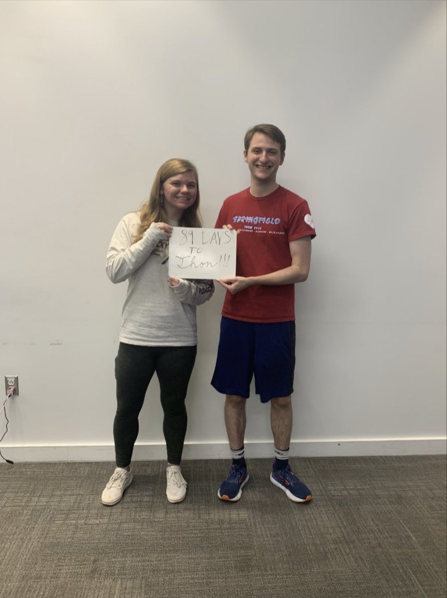SFdaysuntilTHON's tweet photo. The best chair pair, Holly and David, are here to remind you we all dance in 89 days! Go FR!! https://t.co/rajzo92I3n