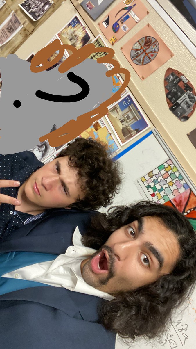 Half of them isn’t there but that won’t stop Doron and Kafka from having really good photos of them as Historian Shotarim for the Winter 2022-23 term board!