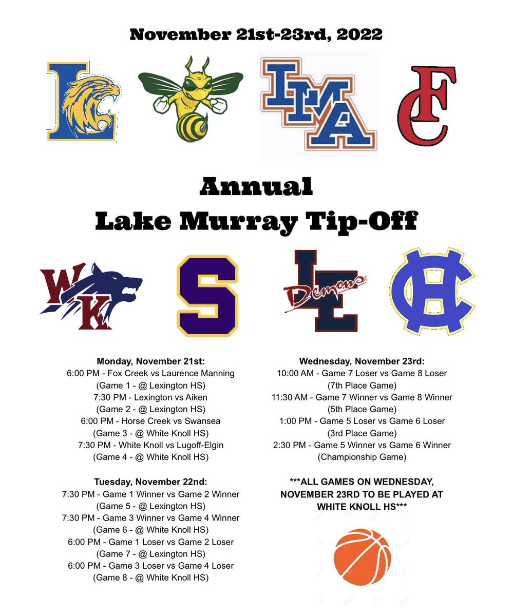 FoxCreekHoops's tweet image. Starts TOMORROW! 🏀🏀🏀 @aiken_hoops @lhsmbb @SwanseaBBall @WKHSBasketball @LEHoops_ @horsecreekacad