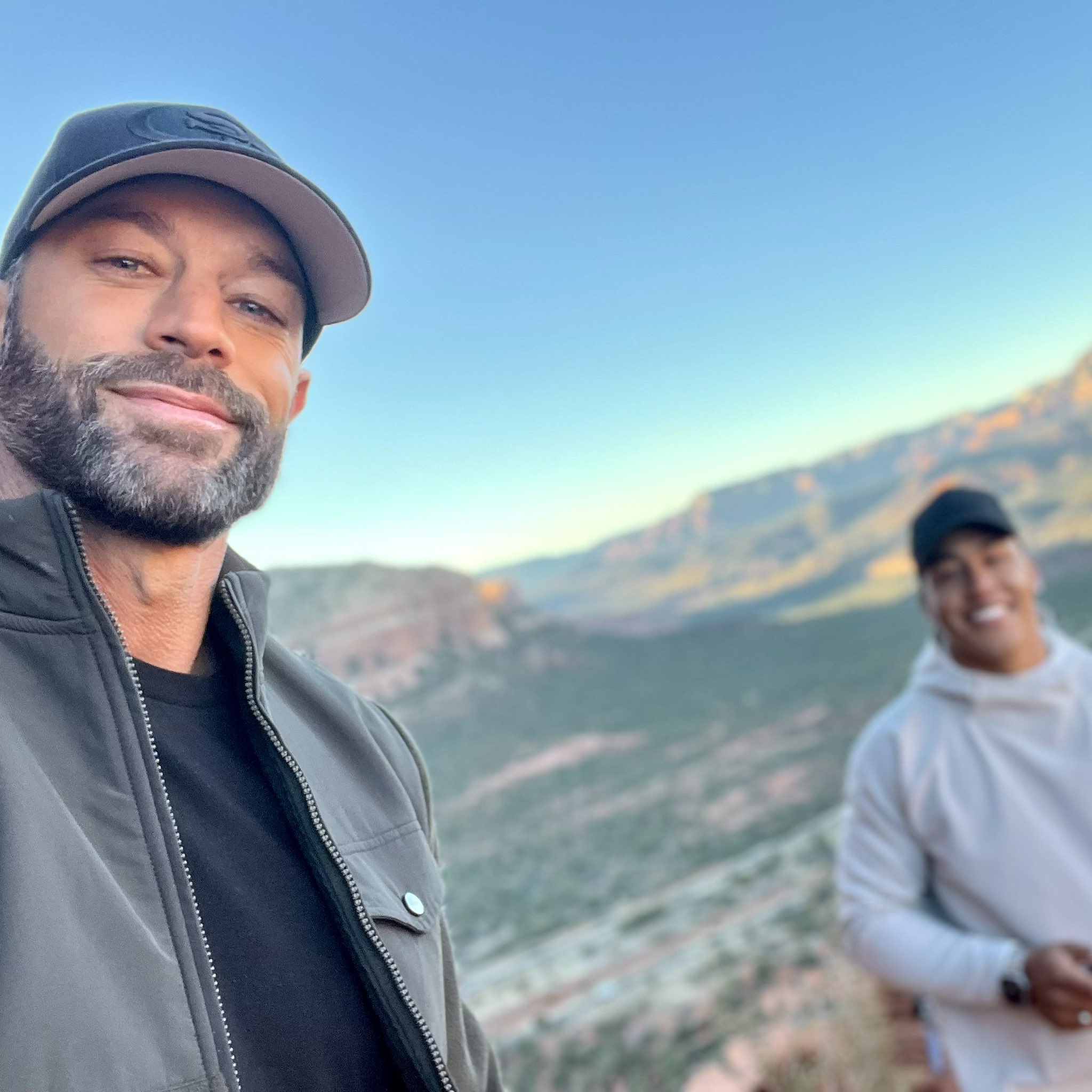 gabe kapler on X: That's @reggiecrawford with me on an epic Sedona hike,  with an assist from his drone (👀his IG)  / X