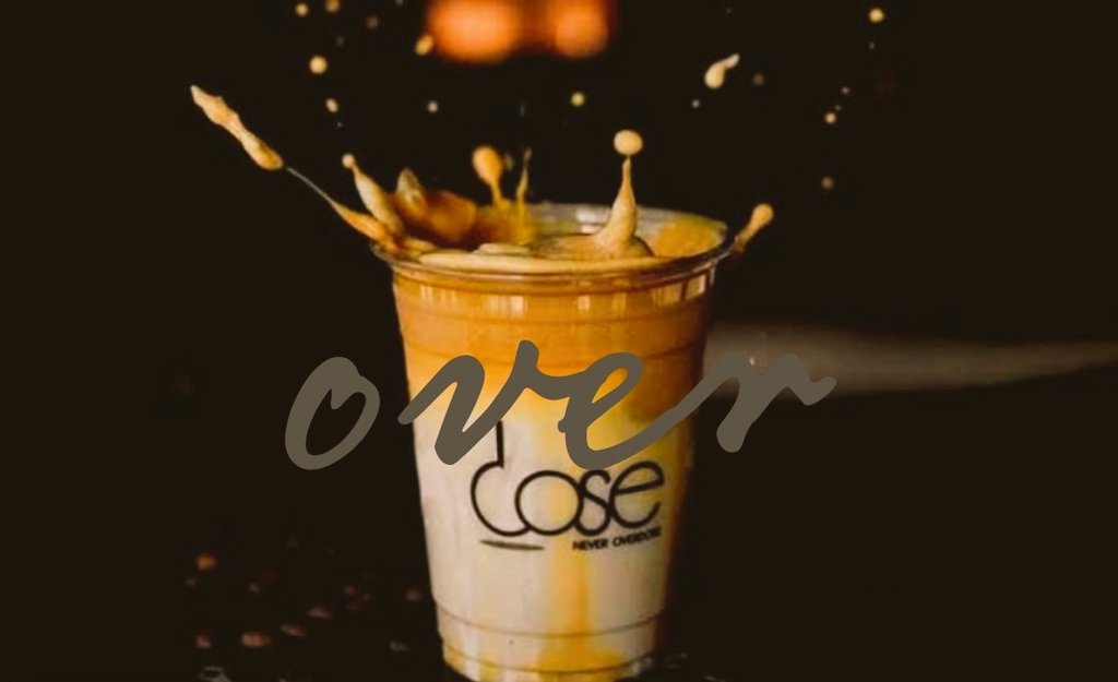 OVER_DOSE7's tweet photo. #Iced_Caramel_Macchiato 🧋🧡🤯 https://t.co/CtdS7fSbml