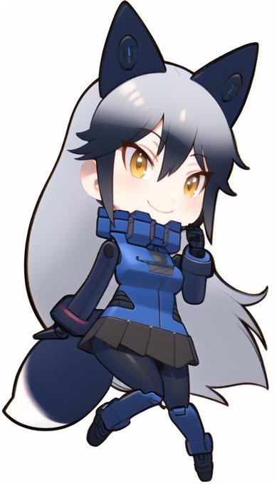 フレンズのメカ化を加えてみました。 今回はキツネフレンズたちです🦊

#けものフレンズ
#NovelAI 