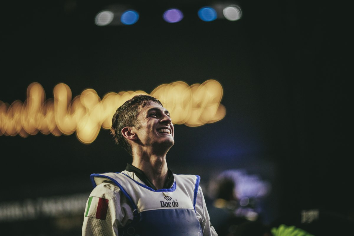 taekwondofita's tweet photo. Quel sogno nel cassetto.. è diventato realtà! 🌎 VITO è tutto vero..sei CAMPIONE DEL MONDO!!!! 🇮🇹🥇

#WorldTaekwondo #Taekwondo #itatkd #Guadalajara2022WTC #ItaliaTeam https://t.co/KorfU9mwNK