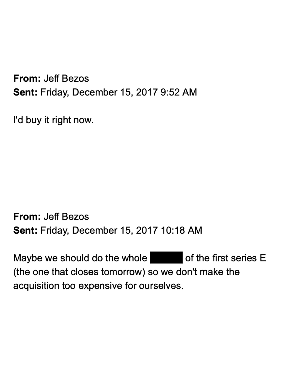 TechEmails's tweet photo. Jeff Bezos on acquiring Ring

December 15, 2017 https://t.co/lWgShEytAd