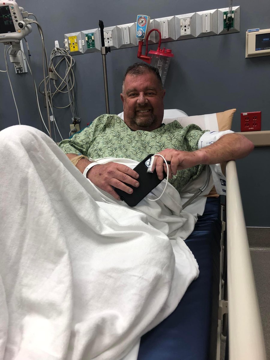 txcoach66's tweet photo. After 10 hours in the ER, we are now being admitted for another round of blood thinners! Bilateral blood clots in both lungs. Prayers for this guy!  Kaylia Thomas https://t.co/Inm707ts23