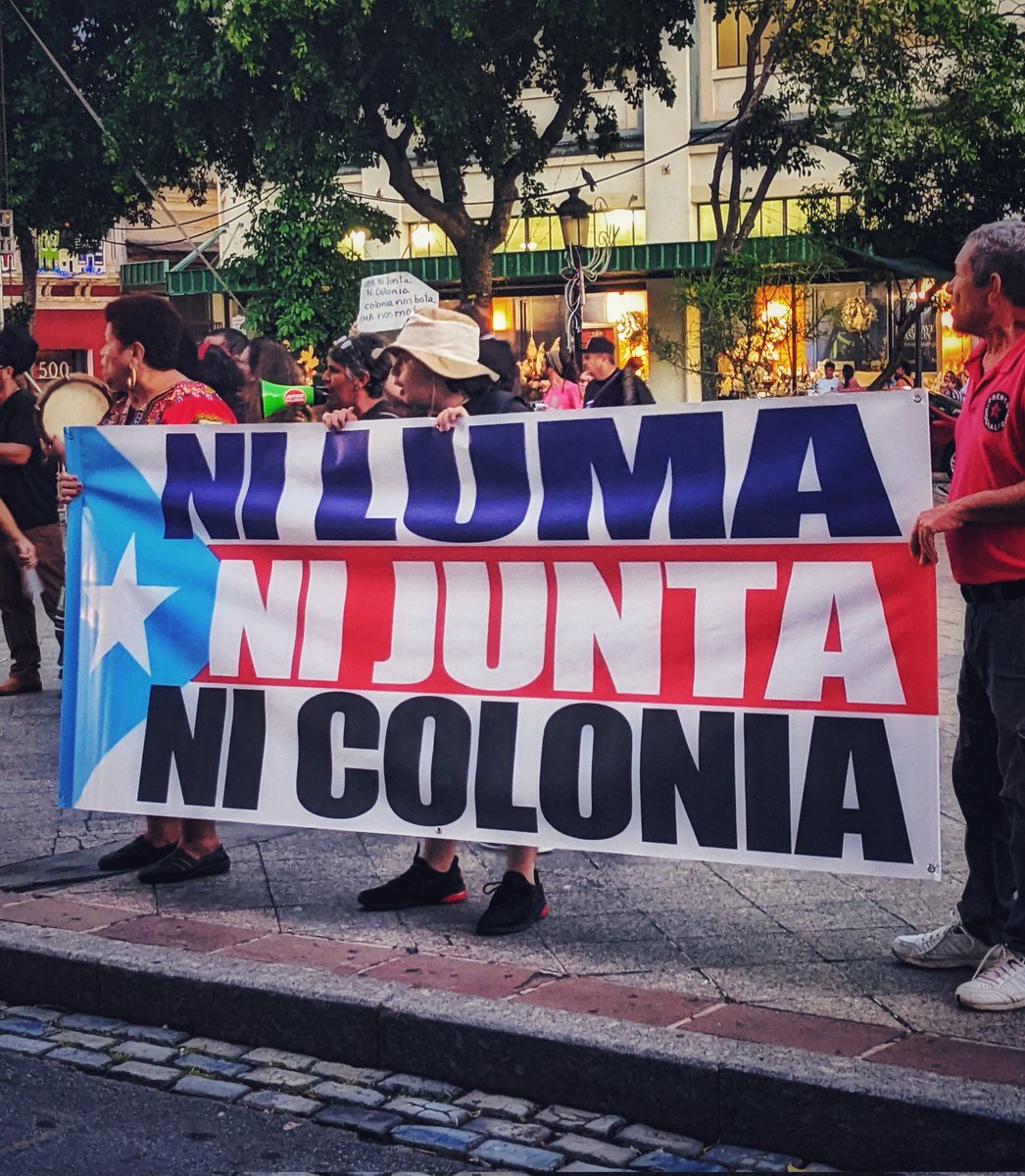 LetargoPR's tweet image. #oldsanjuan #FueraLuma #FueraPierluisi #FueraJCF