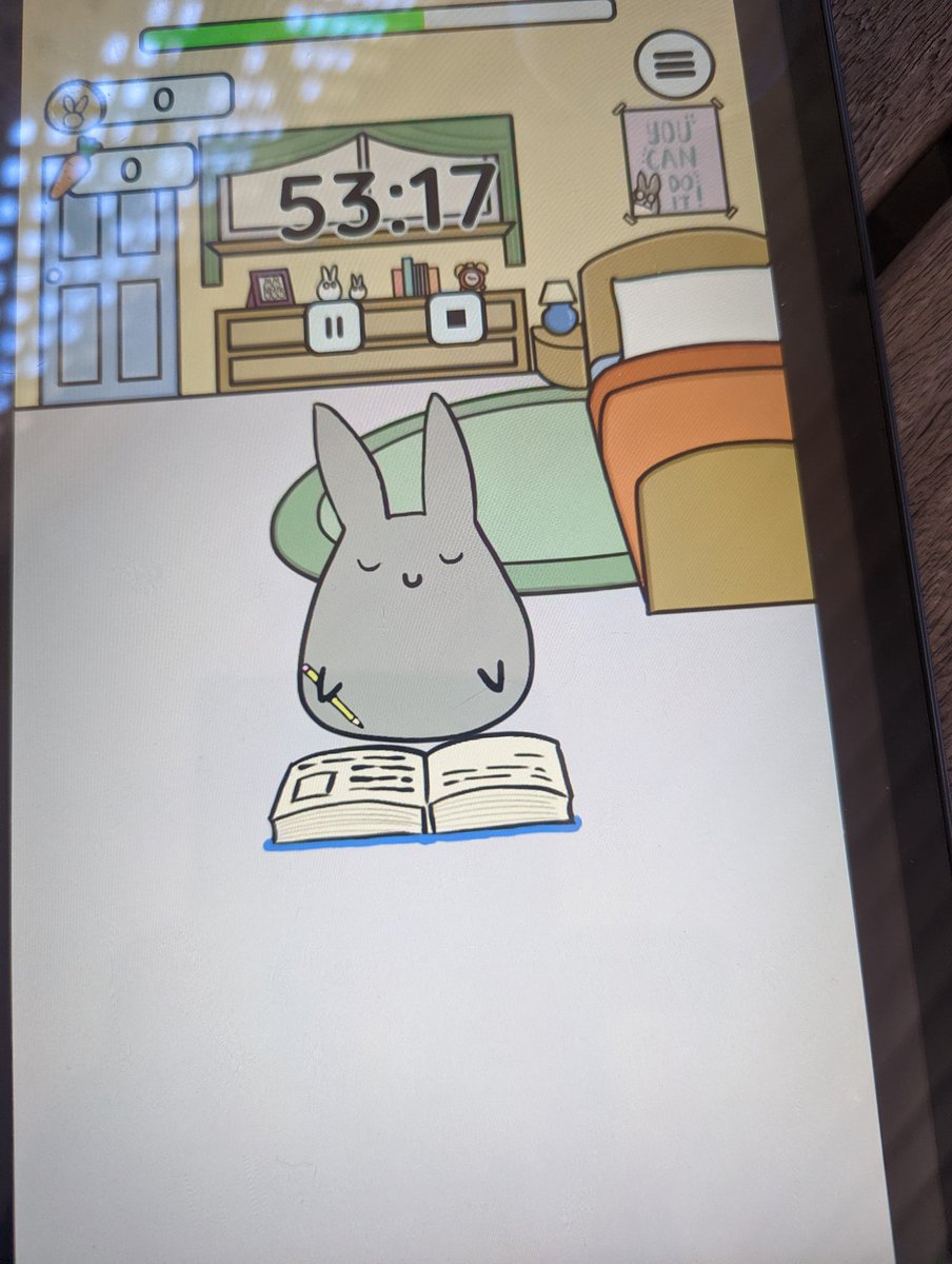 NaomiPreston88's tweet photo. As a follow-up to my tweet praising @forestapp_cc I've now found this lovely @studybunnyapp to help my little Bunny focus on her homeschooling. Recommend this!
#homeschool #homeschoolchat #Focus #Neurodivergent #asdparenting https://t.co/zxUg1ZHMy7