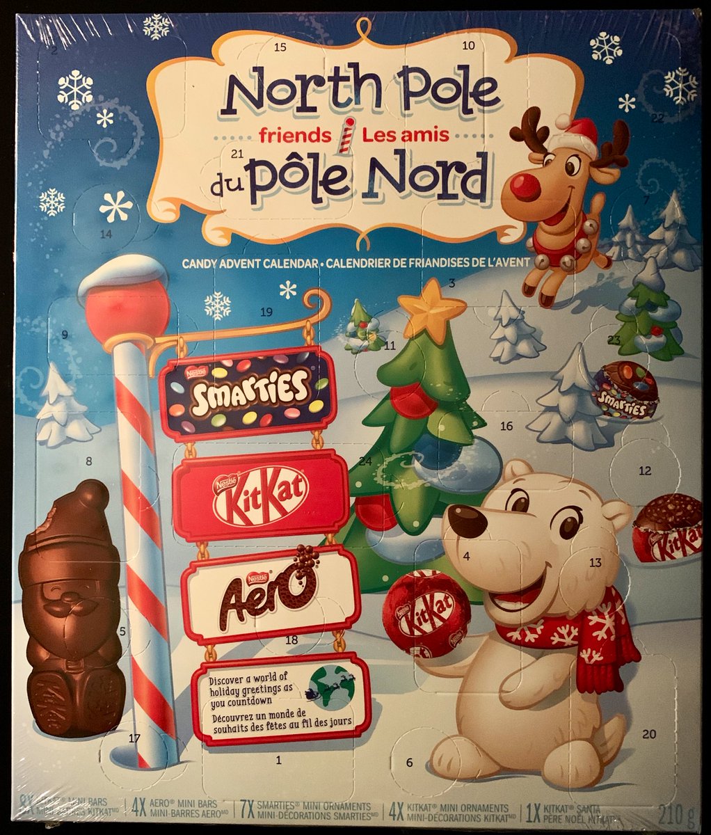 Lidz_C's tweet photo. Advent calendar season will soon begin thanks to bae.🍫 #TisTheSeason #ChocolateFan #CountdowntoChristmas https://t.co/2wMJDXwomV