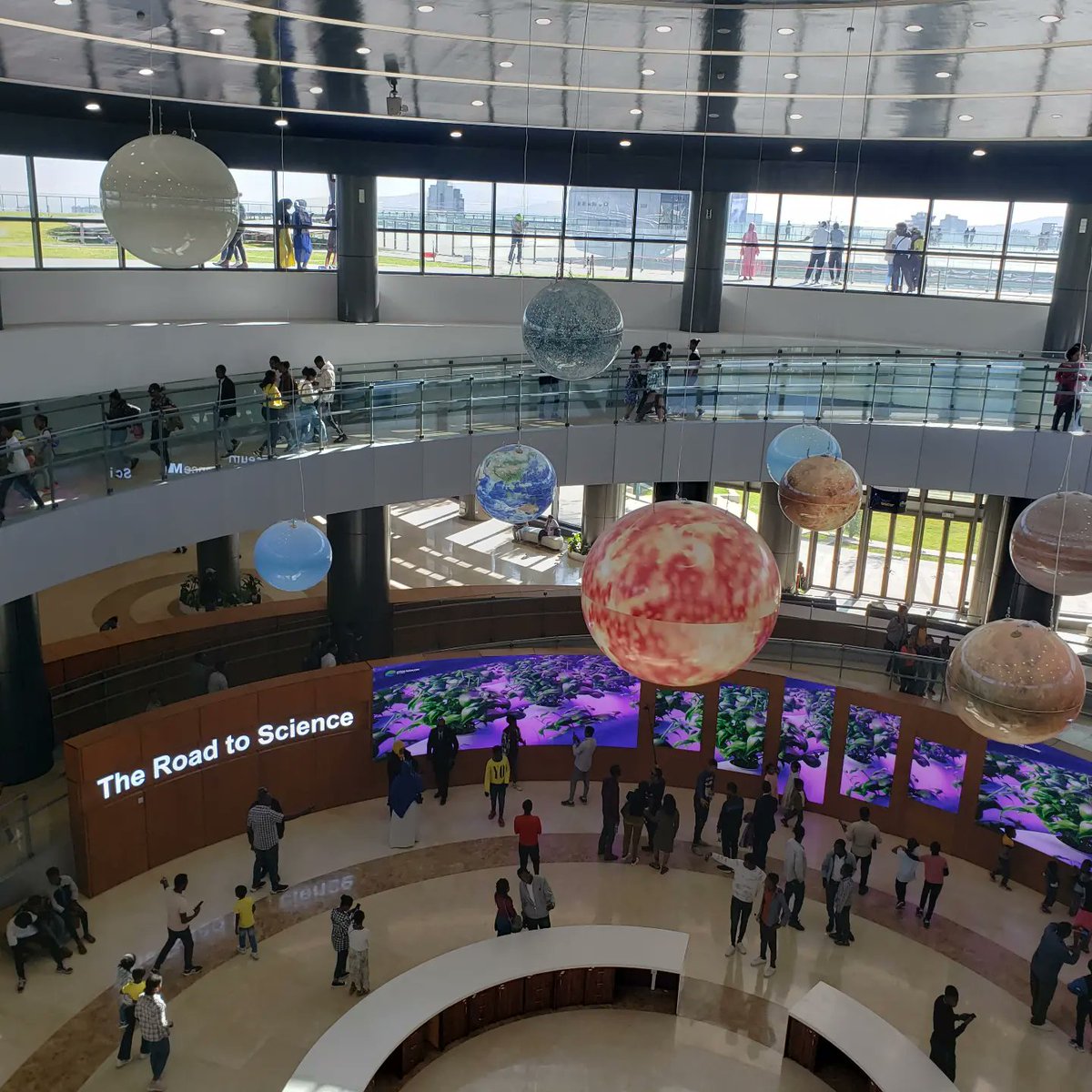 stripedarmsox's tweet photo. Ethiopia's extraordinary new Art and Science Museum - stunning space to learn, reflect and socialize #roadtoscience #AddisAbaba #Ethiopia https://t.co/eLhYqwhfxS