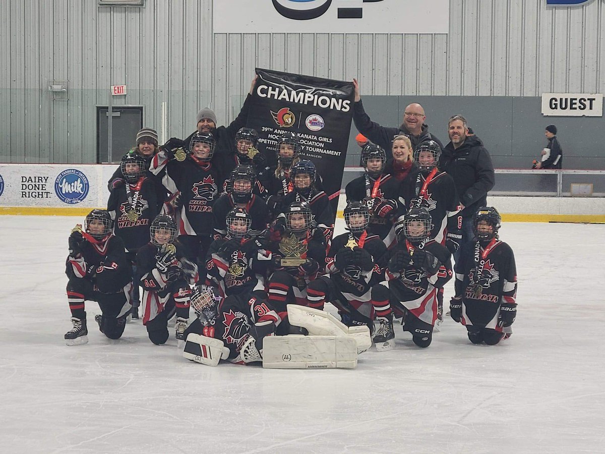 nghawildcats's tweet photo. Kanata’s 39th Annual Competitive Tournament U11B Champions!!! https://t.co/0qL3TtWHhi