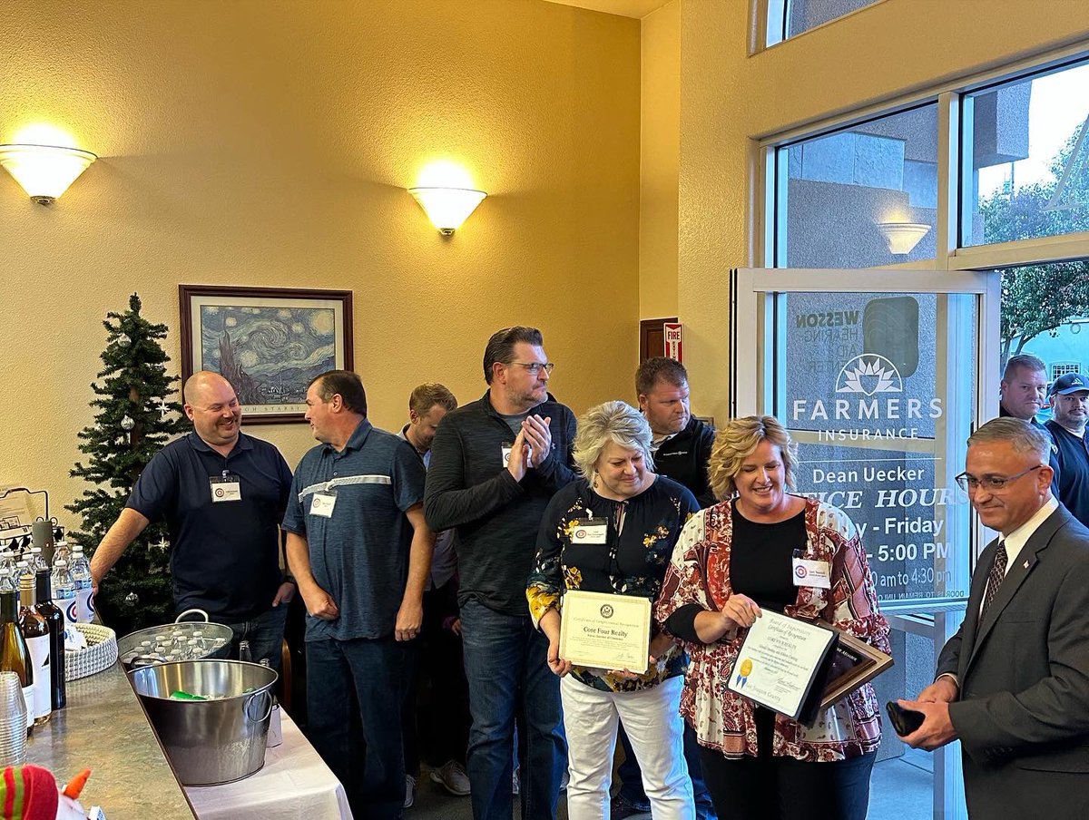 Sup_Rickman's tweet photo. Congratulations to Core Four Realty on their Grand Opening ribbon cutting. Welcome to #Ripon and #SanJoaquinCounty!
#riponca #cityofripon #riponchamberofcommerce https://t.co/Hq3gBFJXhJ