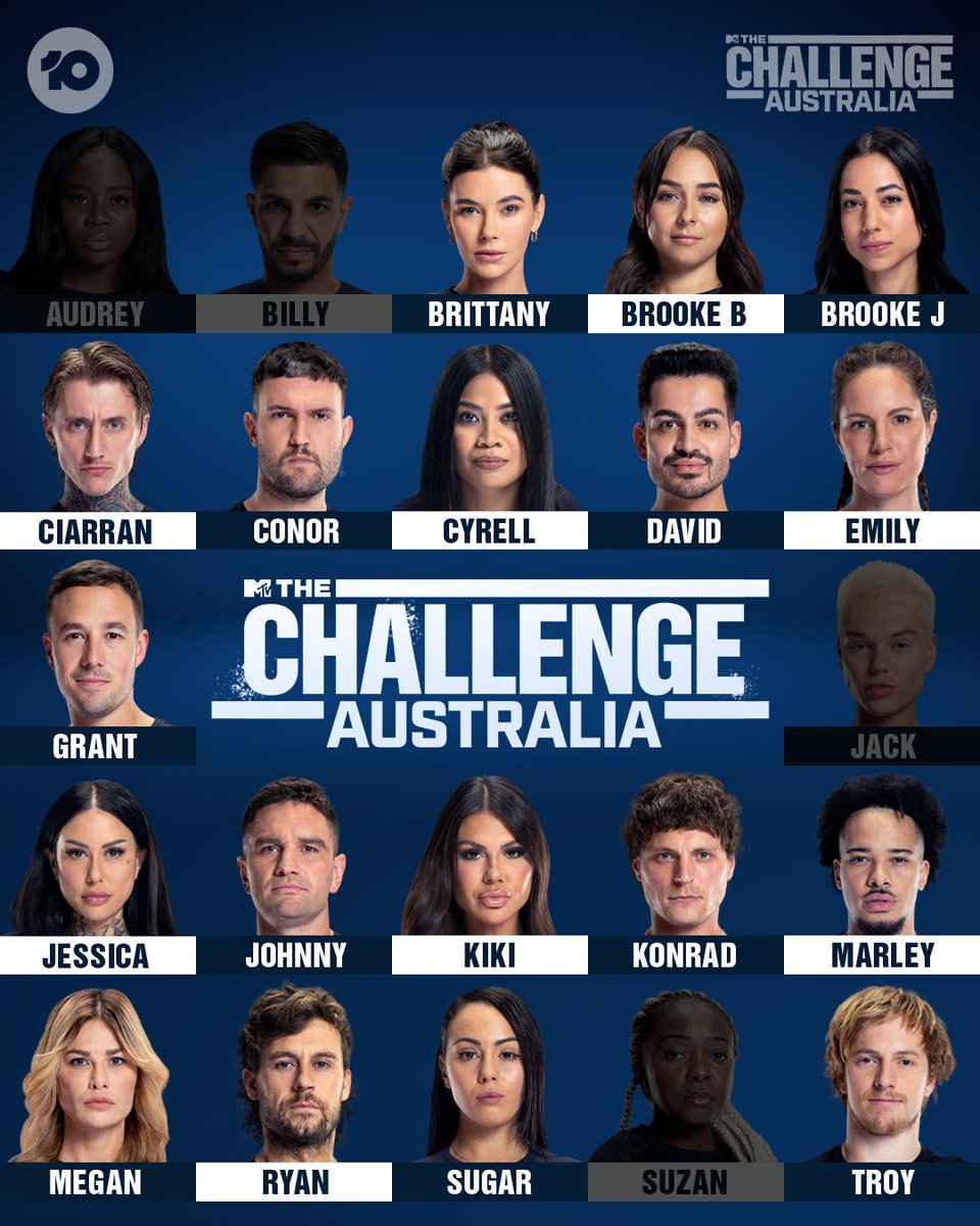 These are the Challengers left to fight another day! 

#TheChallengeAU Continues 7.30 Tonight on 10 or Live Stream on 10 Play.