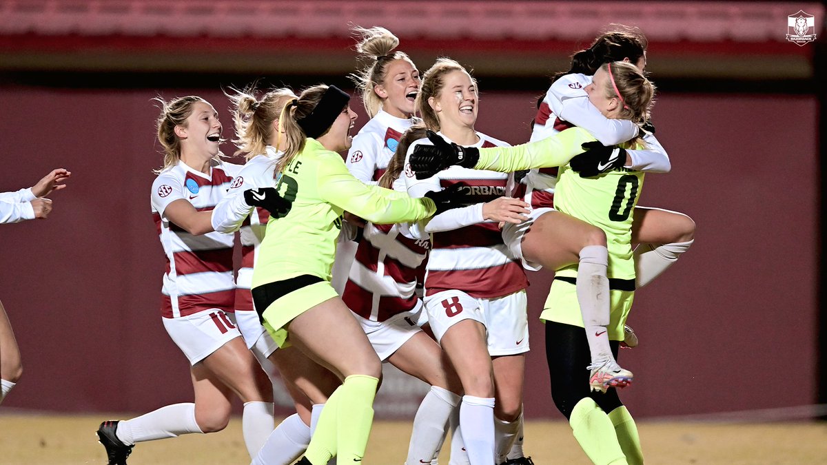 RazorbackSoccer's tweet photo. Hogs Win: A Series https://t.co/WcVStlcB5g