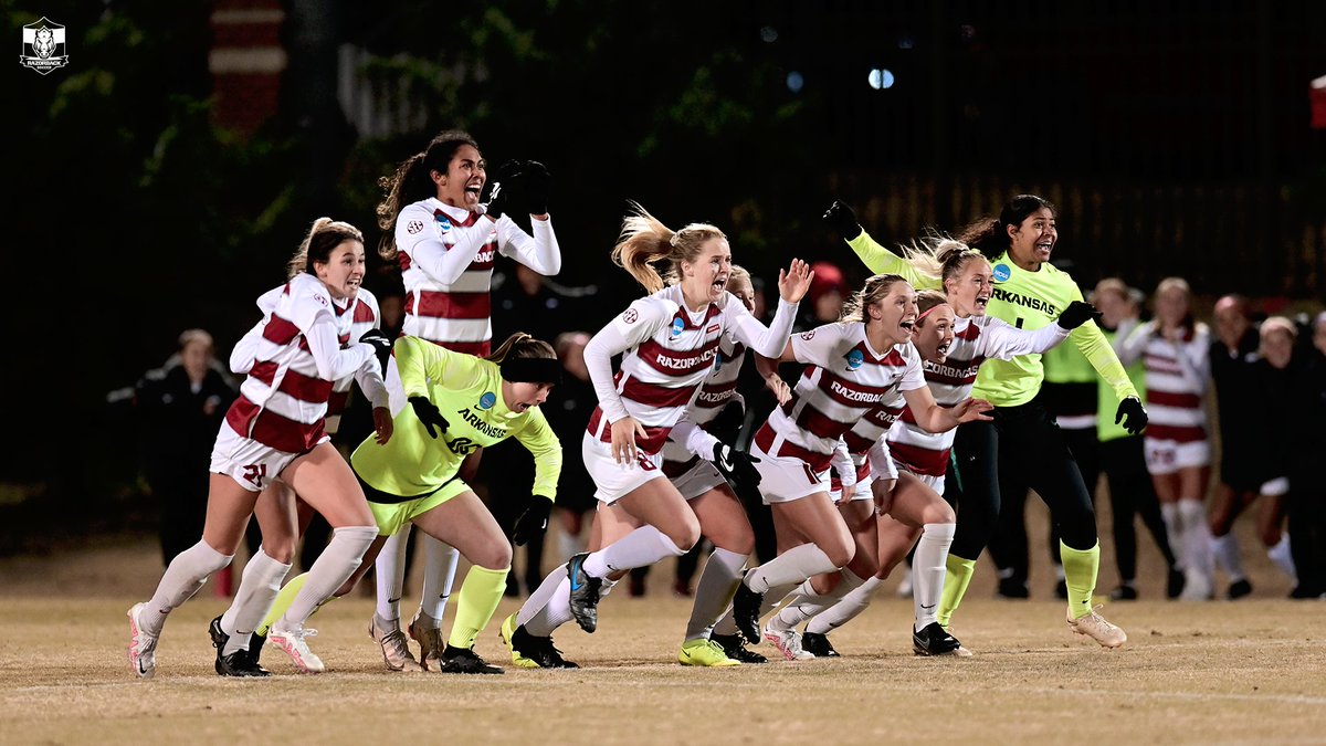 RazorbackSoccer's tweet photo. Hogs Win: A Series https://t.co/WcVStlcB5g