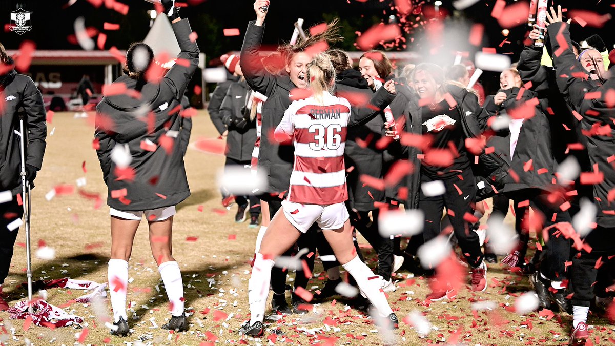 RazorbackSoccer's tweet photo. Hogs Win: A Series https://t.co/WcVStlcB5g